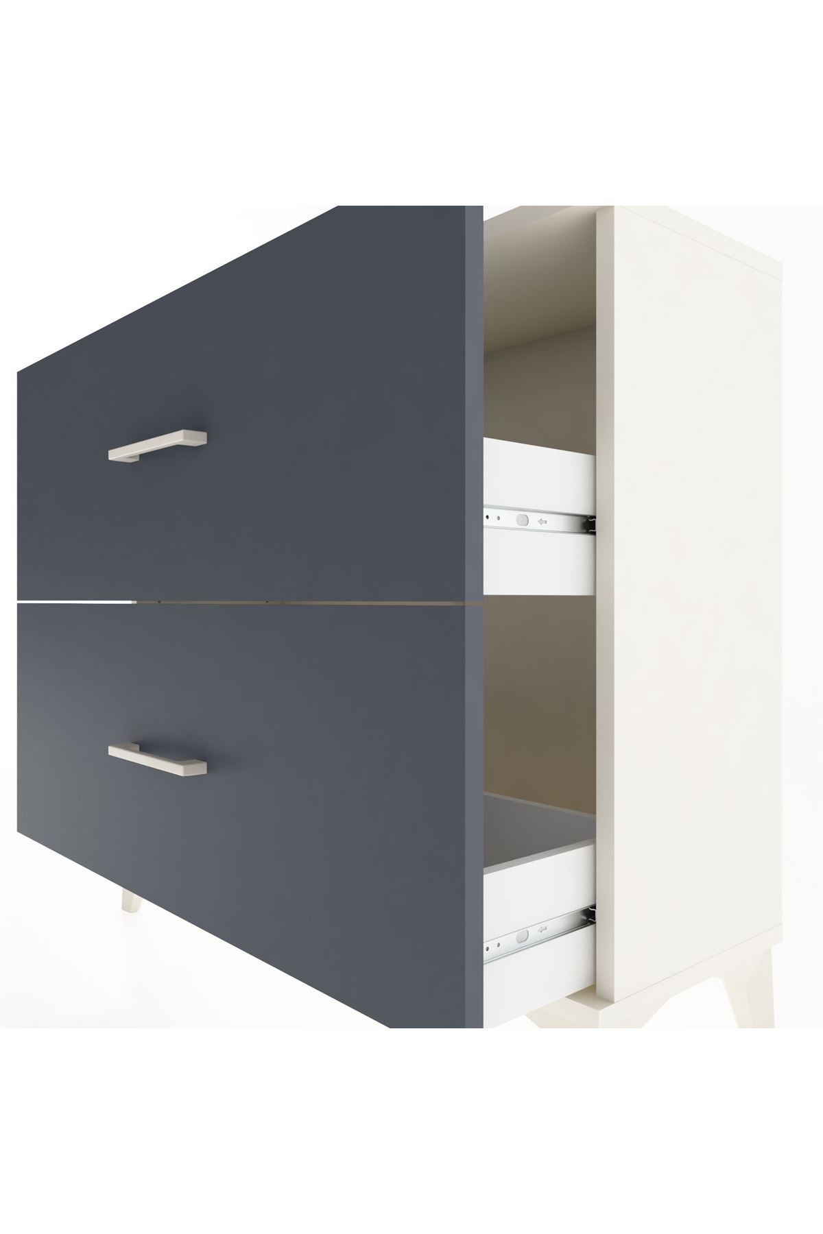 Arges Şifonyer 2 Çekmeceli 88x30x80 - S03M008V2A