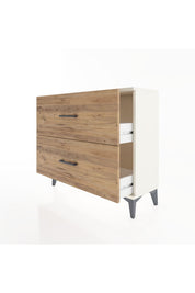 Arges Şifonyer 2 Çekmeceli 88x30x80 - S03M008V3A