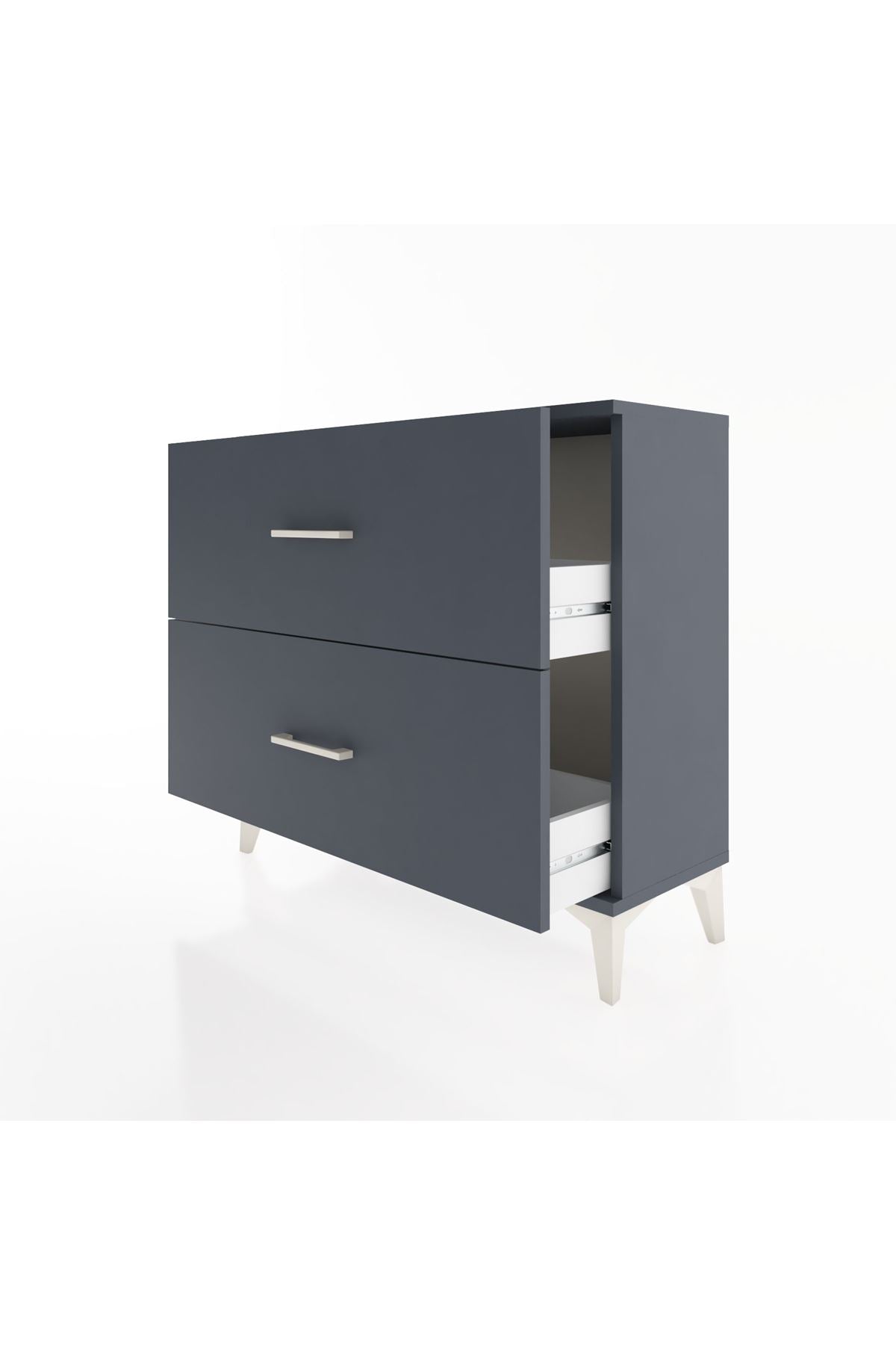 Arges Şifonyer 2 Çekmeceli 88x30x80 - S03M008V5A