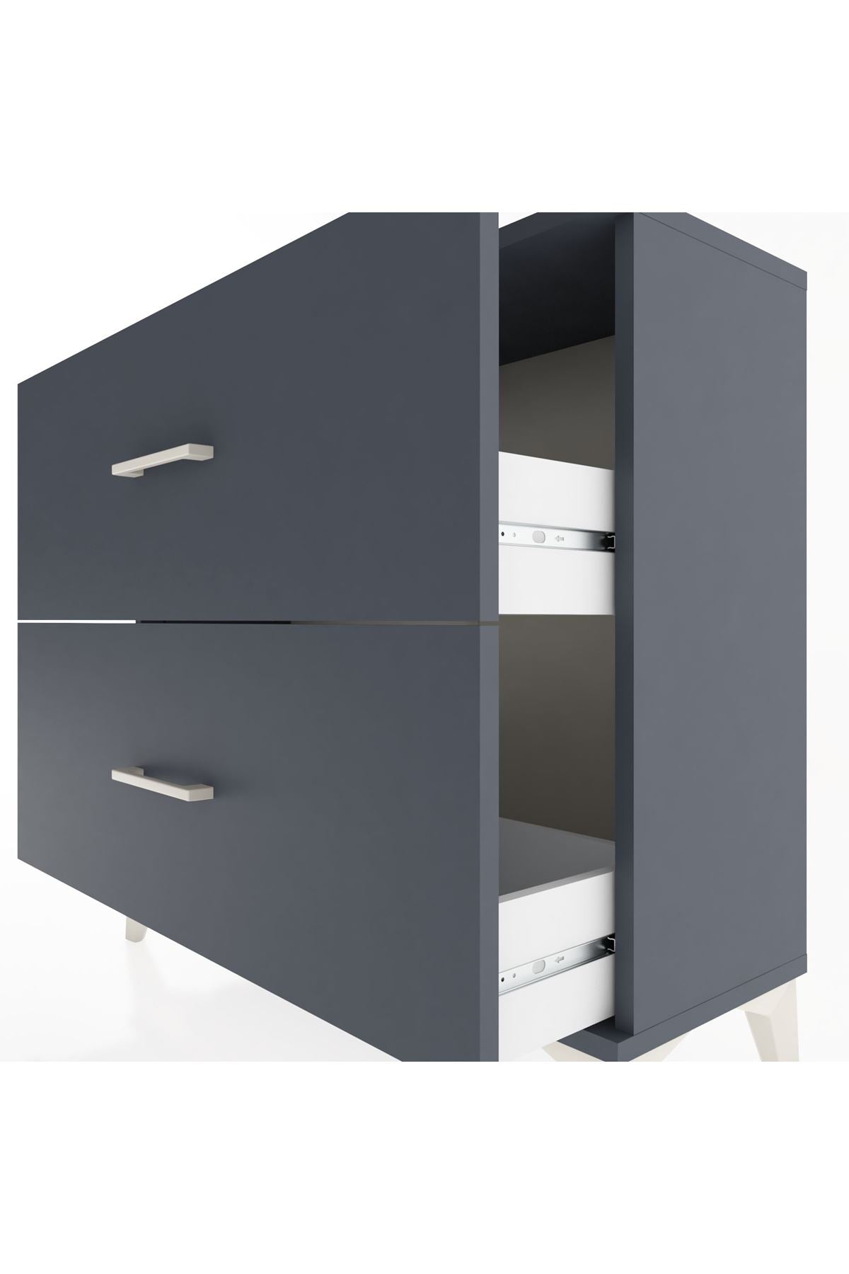 Arges Şifonyer 2 Çekmeceli 88x30x80 - S03M008V5A