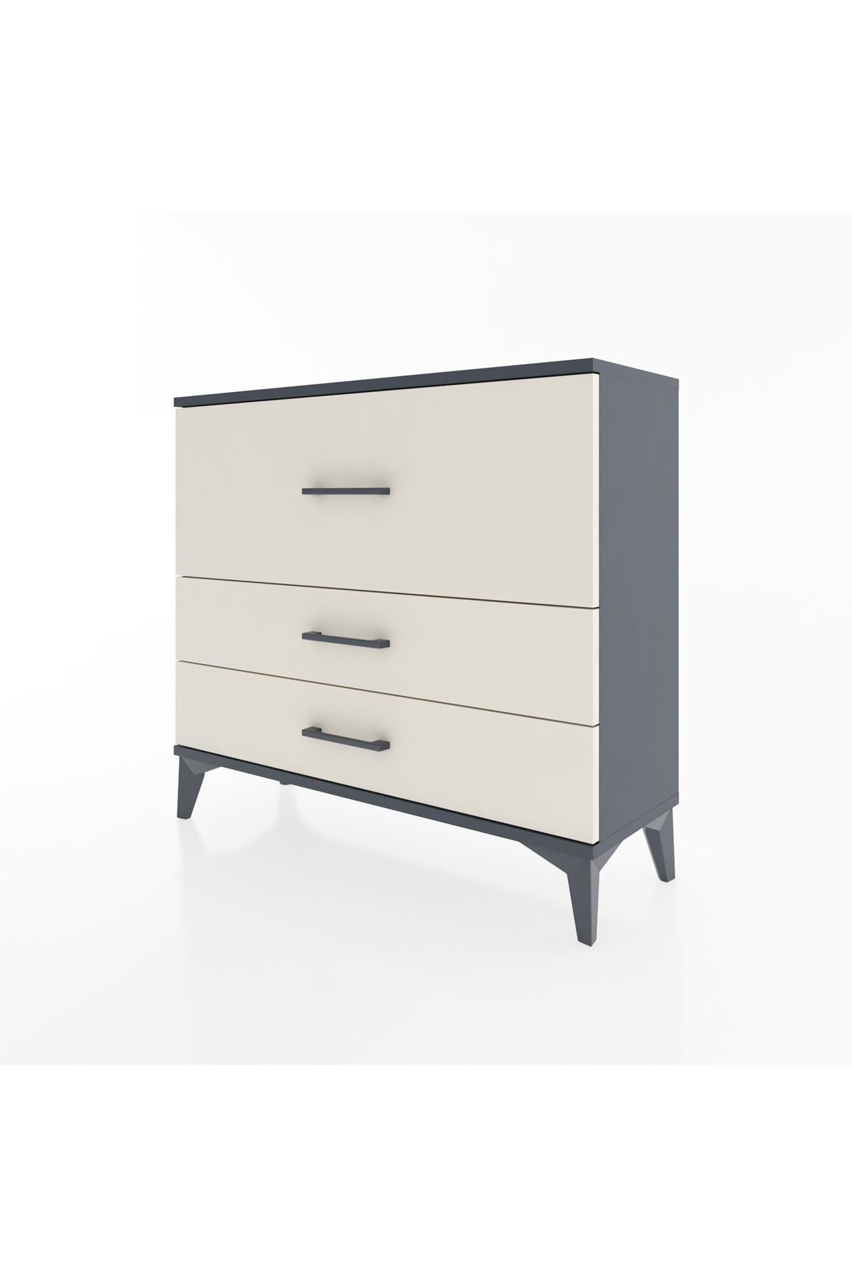 Arges Şifonyer 3 Çekmeceli 88x30x80 - S03M009V4A