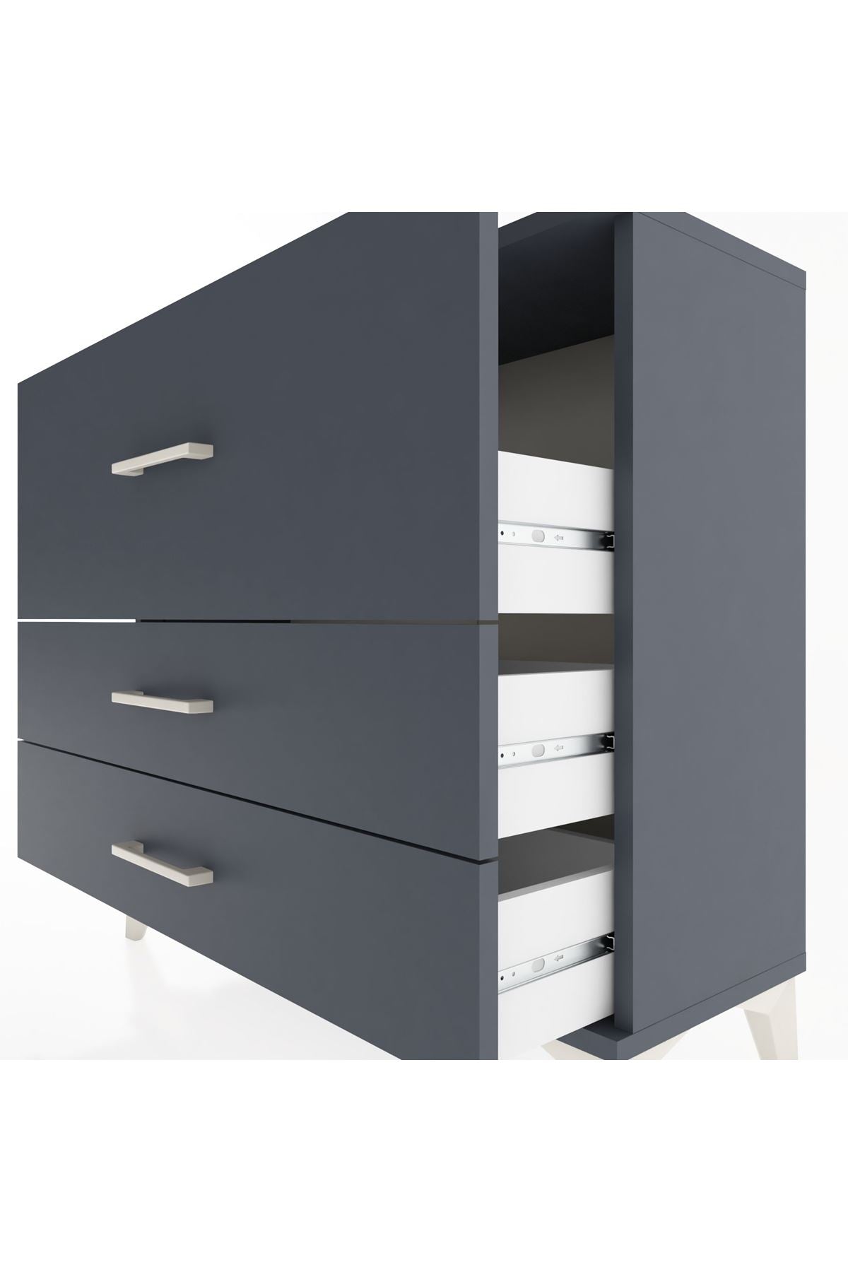 Arges Şifonyer 3 Çekmeceli 88x30x80 - S03M009V5A