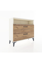 Arges Şifonyer Tek Raflı 2 Çekmeceli 88x30x80 - S03M011V3A