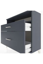 Arges Şifonyer Tek Raflı 2 Çekmeceli 88x30x80 - S03M011V5A