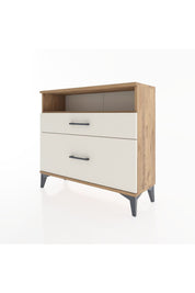 Arges Şifonyer Tek Raflı 2 Çekmeceli 88x30x80 - S03M011V7A