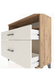Arges Şifonyer Tek Raflı 2 Çekmeceli 88x30x80 - S03M011V7A