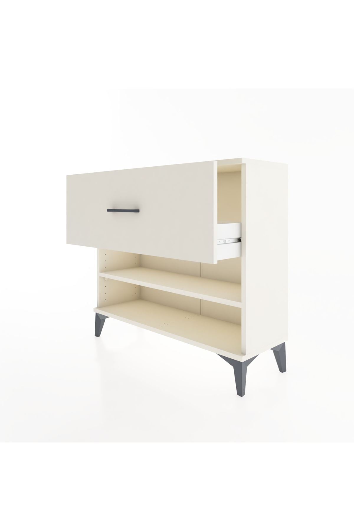 Arges Şifonyer Tek Raflı Tek Çekmeceli 88x30x80 - S03M012V1A