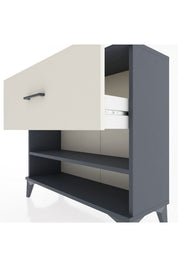 Arges Şifonyer Tek Raflı Tek Çekmeceli 88x30x80 - S03M012V4A
