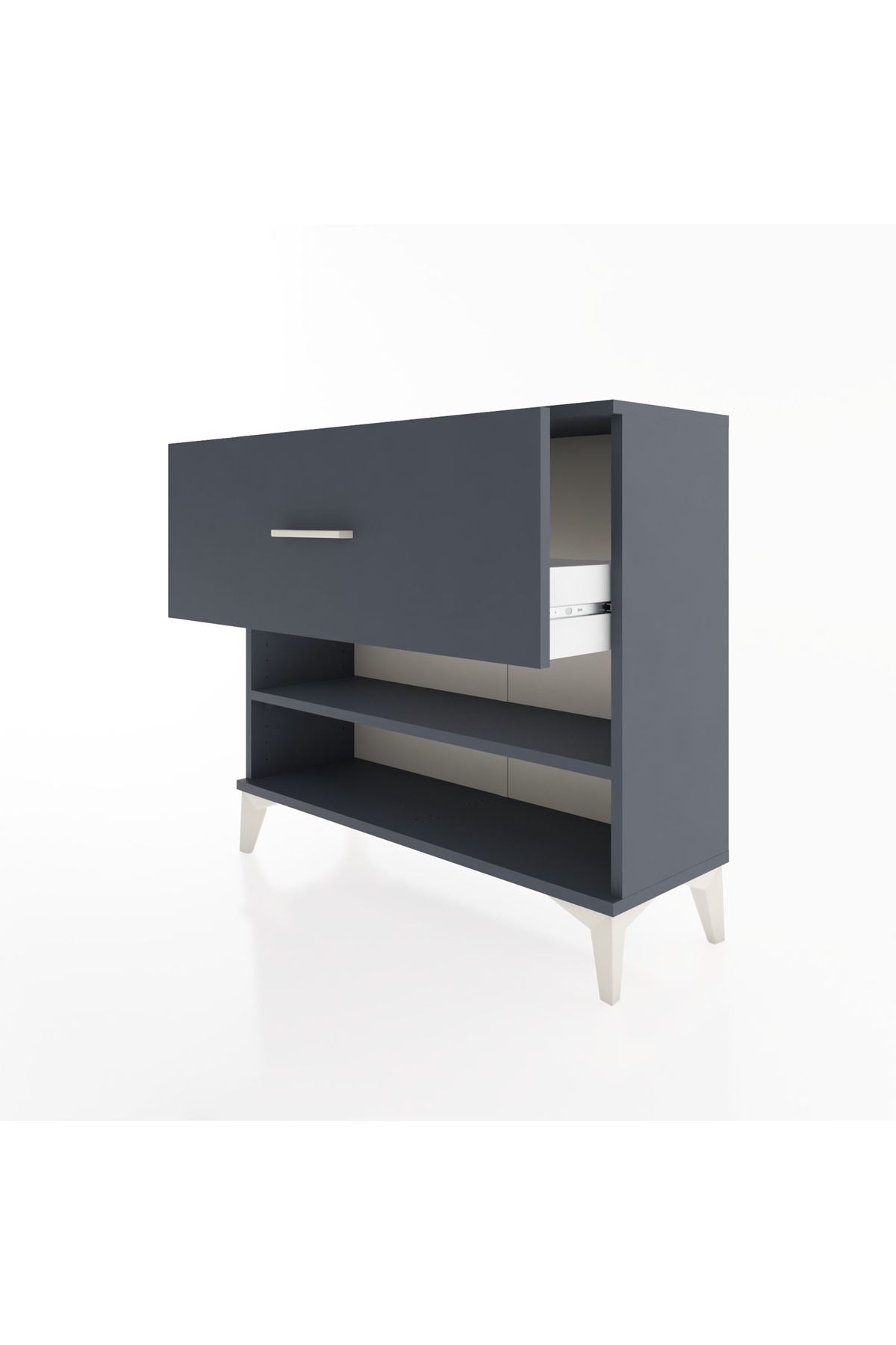 Arges Şifonyer Tek Raflı Tek Çekmeceli 88x30x80 - S03M012V5A