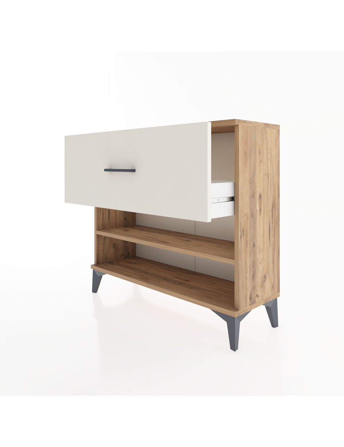 Arges Şifonyer Tek Raflı Tek Çekmeceli 88x30x80 - S03M012V7A