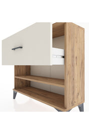 Arges Şifonyer Tek Raflı Tek Çekmeceli 88x30x80 - S03M012V7A