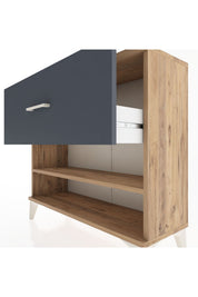 Arges Şifonyer Tek Raflı Tek Çekmeceli 88x30x80 - S03M012V8A