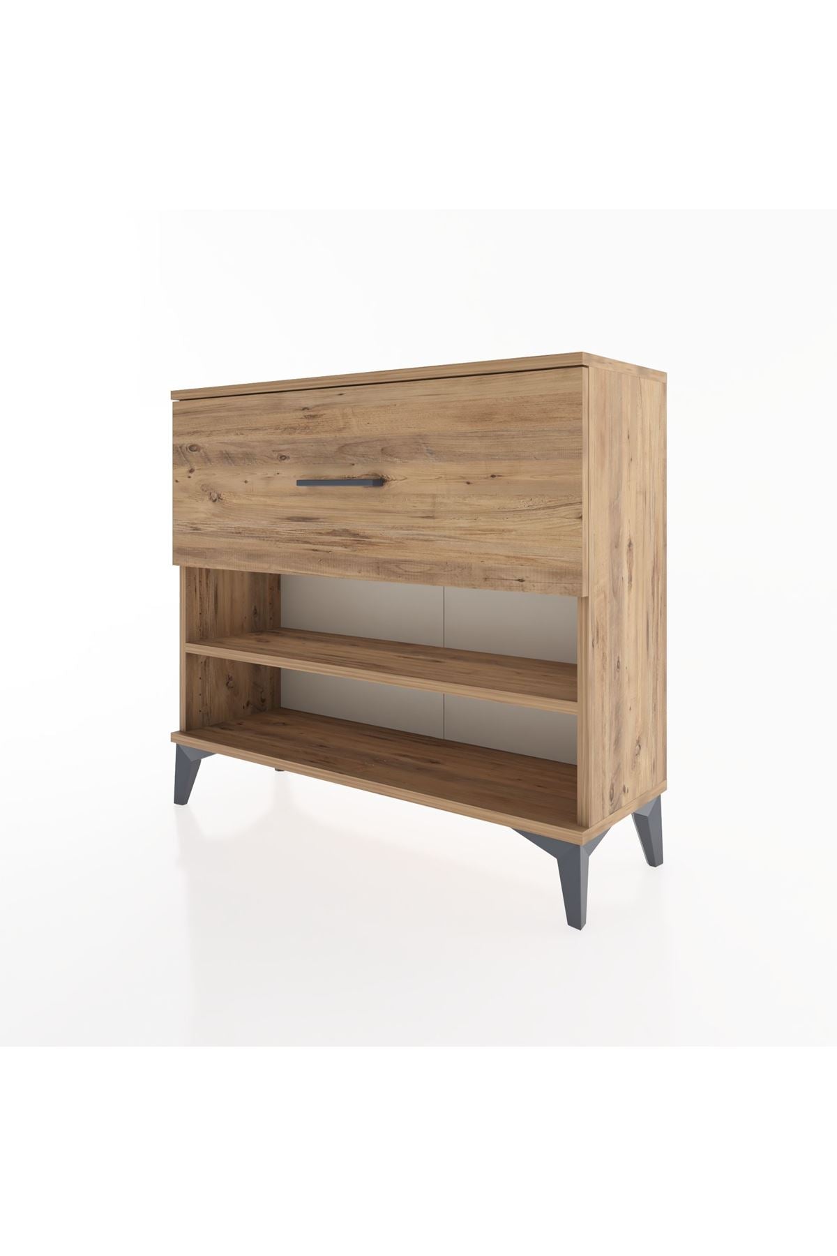 Arges Şifonyer Tek Raflı Tek Çekmeceli 88x30x80 - S03M012V9A