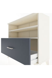 Arges Şifonyer 2 Raflı Tek Çekmeceli 88x30x80 - S03M013V2A