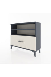 Arges Şifonyer 2 Raflı Tek Çekmeceli 88x30x80 - S03M013V4A