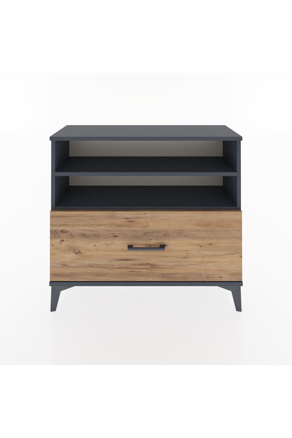 Arges Şifonyer 2 Raflı Tek Çekmeceli 88x30x80 - S03M013V6A