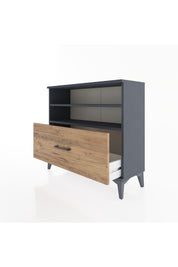 Arges Şifonyer 2 Raflı Tek Çekmeceli 88x30x80 - S03M013V6A