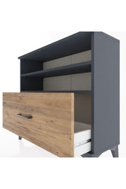 Arges Şifonyer 2 Raflı Tek Çekmeceli 88x30x80 - S03M013V6A