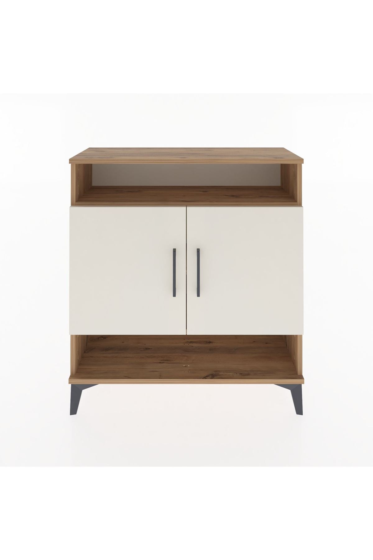 Arges Şifonyer 3 Raflı 2 Kapaklı 88x30x96 - S04M067V7A