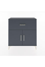 Arges Şifonyer Tek Raflı Tek Çekmeceli 2 Kapaklı 88x30x96 - S04M068V5A