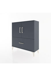 Arges Şifonyer 2 Raflı Tek Çekmeceli 2 Kapaklı 88x30x96 - S04M069V5A
