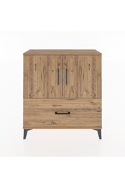 Arges Şifonyer 2 Raflı Tek Çekmeceli 2 Kapaklı 88x30x96 - S04M069V9A