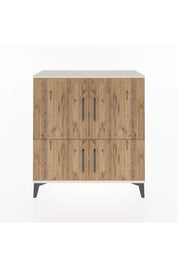 Arges Şifonyer 3 Raflı 4 Kapaklı 88x30x96 - S04M070V3A
