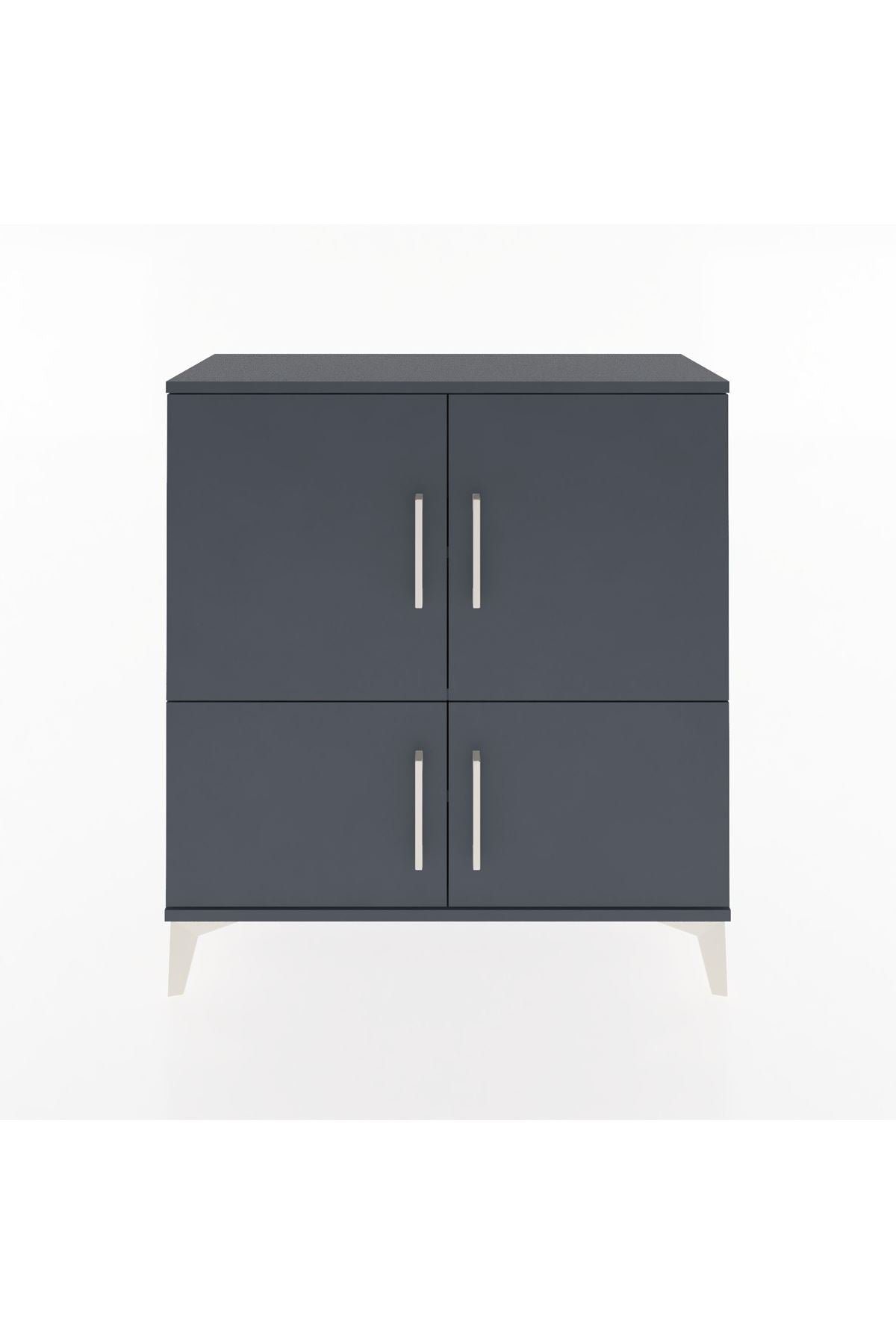 Arges Şifonyer 3 Raflı 4 Kapaklı 88x30x96 - S04M070V5A