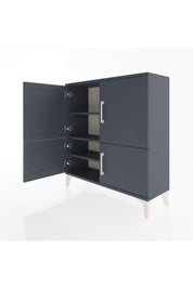 Arges Şifonyer 3 Raflı 4 Kapaklı 88x30x96 - S04M070V5A