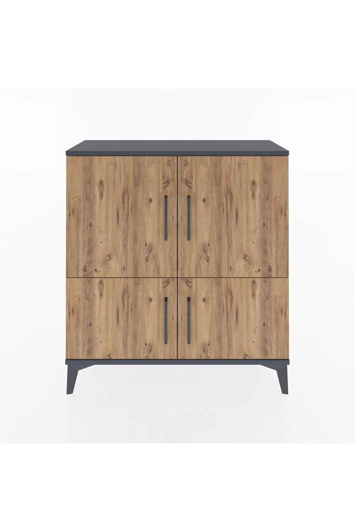 Arges Şifonyer 3 Raflı 4 Kapaklı 88x30x96 - S04M070V6A