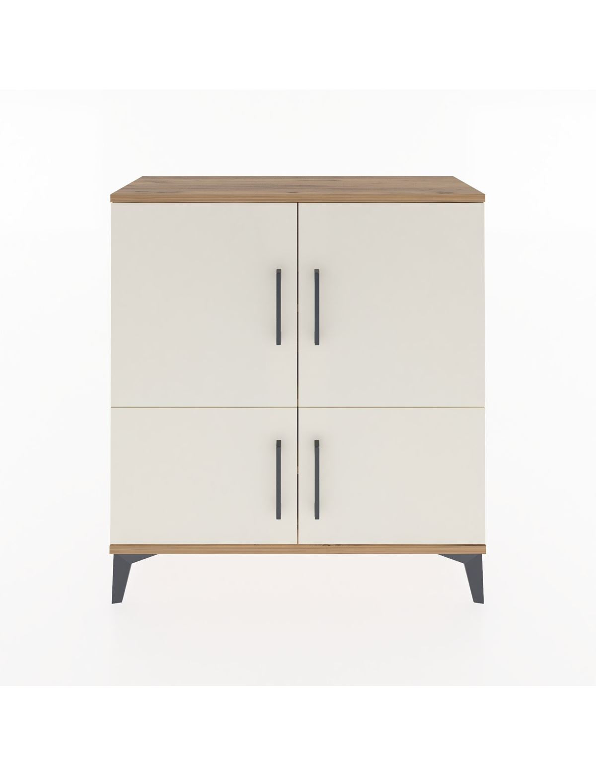 Arges Şifonyer 3 Raflı 4 Kapaklı 88x30x96 - S04M070V7A