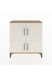 Arges Şifonyer 3 Raflı 4 Kapaklı 88x30x96 - S04M070V7A
