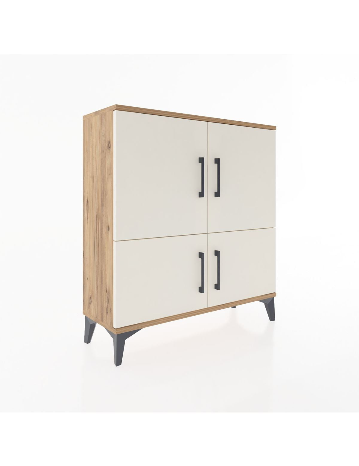 Arges Şifonyer 3 Raflı 4 Kapaklı 88x30x96 - S04M070V7A