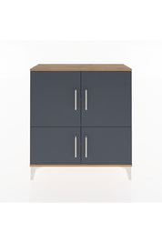 Arges Şifonyer 3 Raflı 4 Kapaklı 88x30x96 - S04M070V8A