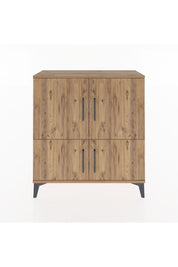 Arges Şifonyer 3 Raflı 4 Kapaklı 88x30x96 - S04M070V9A