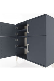 Arges Şifonyer 3 Raflı 4 Kapaklı 88x30x96 - S04M071V5A