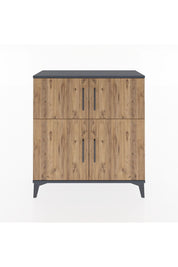 Arges Şifonyer 3 Raflı 4 Kapaklı 88x30x96 - S04M071V6A