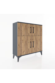Arges Şifonyer 3 Raflı 4 Kapaklı 88x30x96 - S04M071V6A