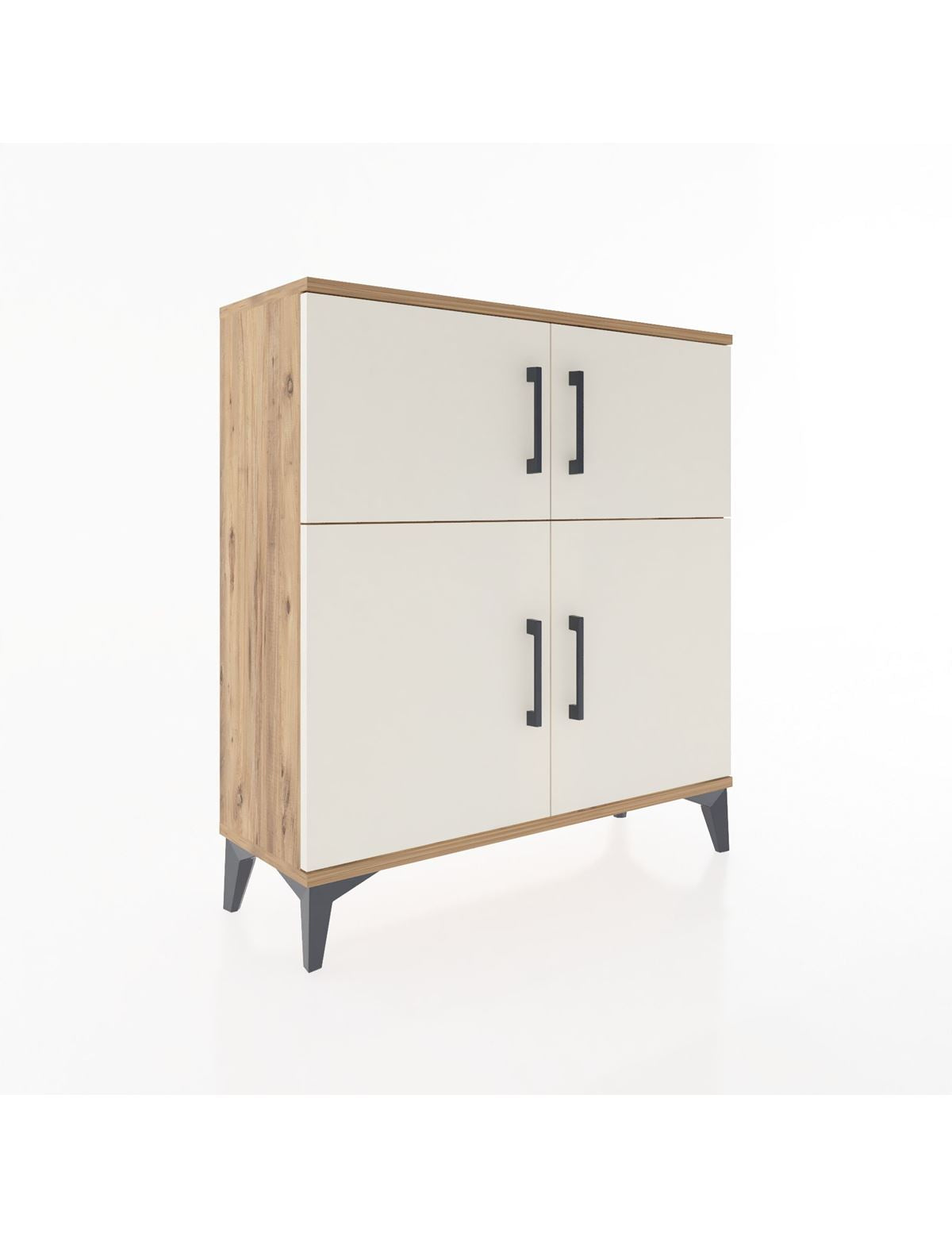 Arges Şifonyer 3 Raflı 4 Kapaklı 88x30x96 - S04M071V7A