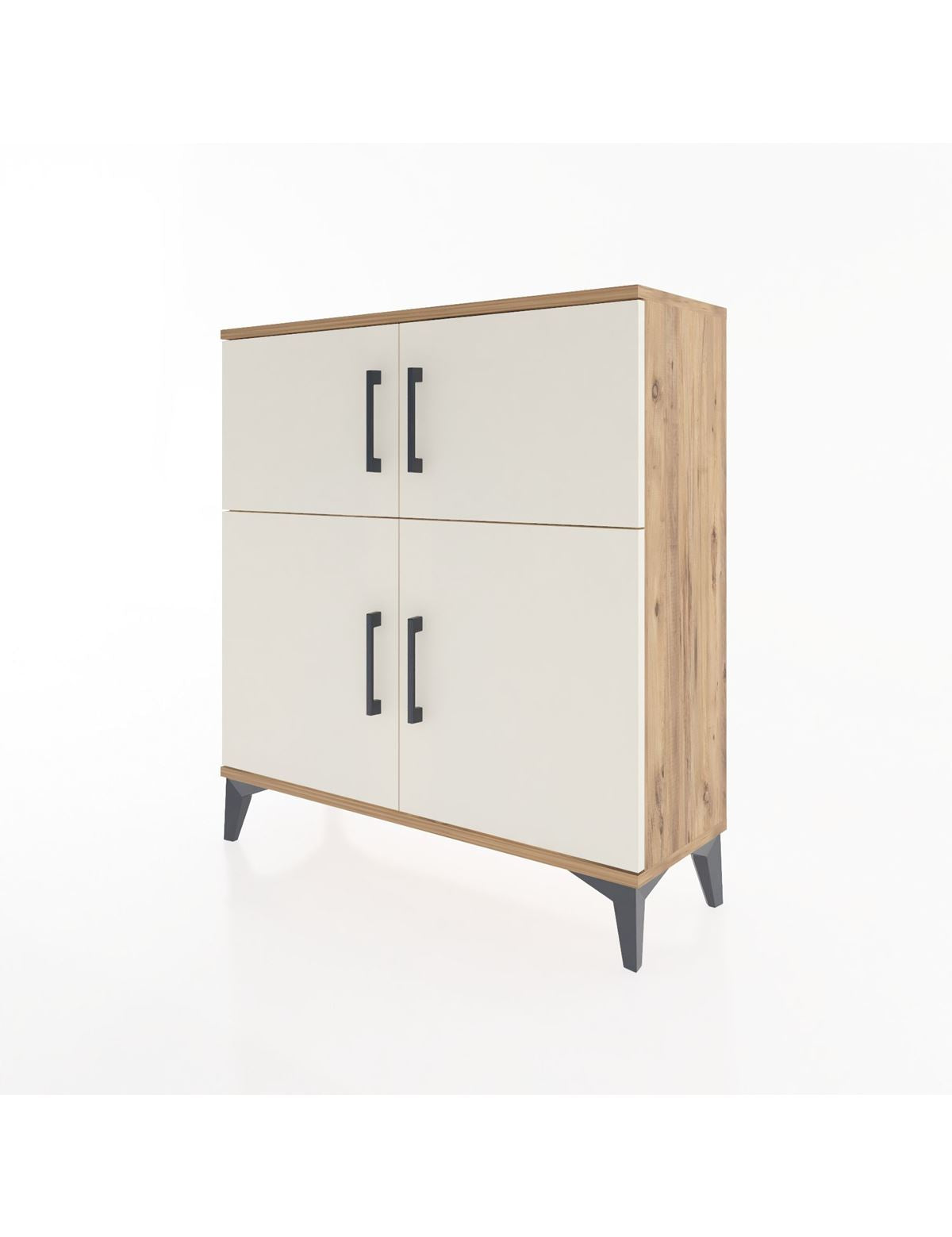 Arges Şifonyer 3 Raflı 4 Kapaklı 88x30x96 - S04M071V7A