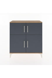 Arges Şifonyer 3 Raflı 4 Kapaklı 88x30x96 - S04M071V8A