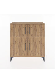 Arges Şifonyer 3 Raflı 4 Kapaklı 88x30x96 - S04M071V9A