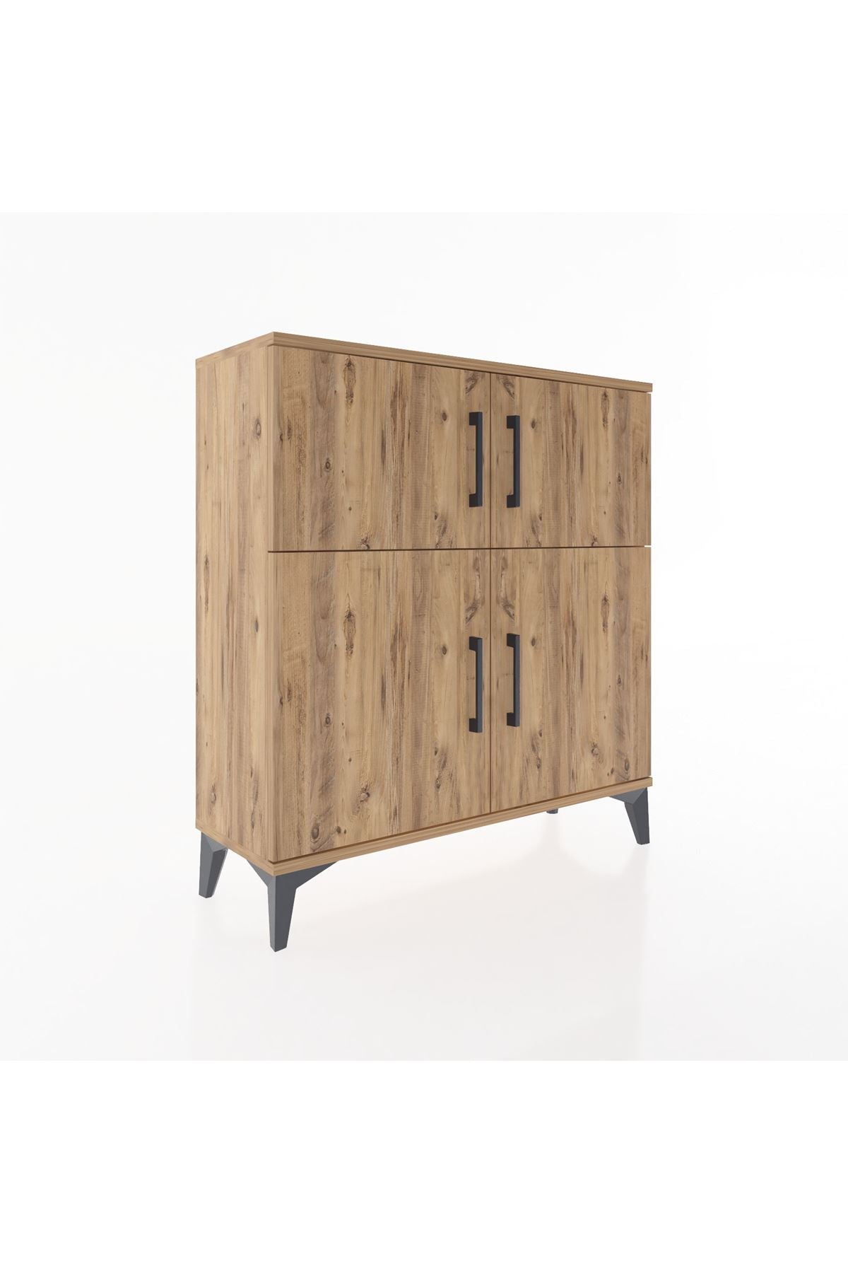 Arges Şifonyer 3 Raflı 4 Kapaklı 88x30x96 - S04M071V9A