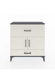 Arges Şifonyer 2 Raflı 2 Çekmeceli 2 Kapaklı 88x30x96 - S04M049V4A