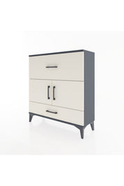 Arges Şifonyer 2 Raflı 2 Çekmeceli 2 Kapaklı 88x30x96 - S04M049V4A
