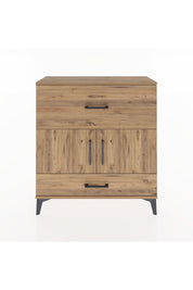 Arges Şifonyer 2 Raflı 2 Çekmeceli 2 Kapaklı 88x30x96 - S04M049V9A