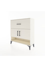 Arges Şifonyer 2 Raflı Tek Çekmeceli 2 Kapaklı 88x30x96 - S04M050V1A