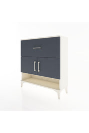 Arges Şifonyer 2 Raflı Tek Çekmeceli 2 Kapaklı 88x30x96 - S04M050V2A