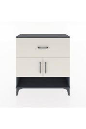 Arges Şifonyer 2 Raflı Tek Çekmeceli 2 Kapaklı 88x30x96 - S04M050V4A