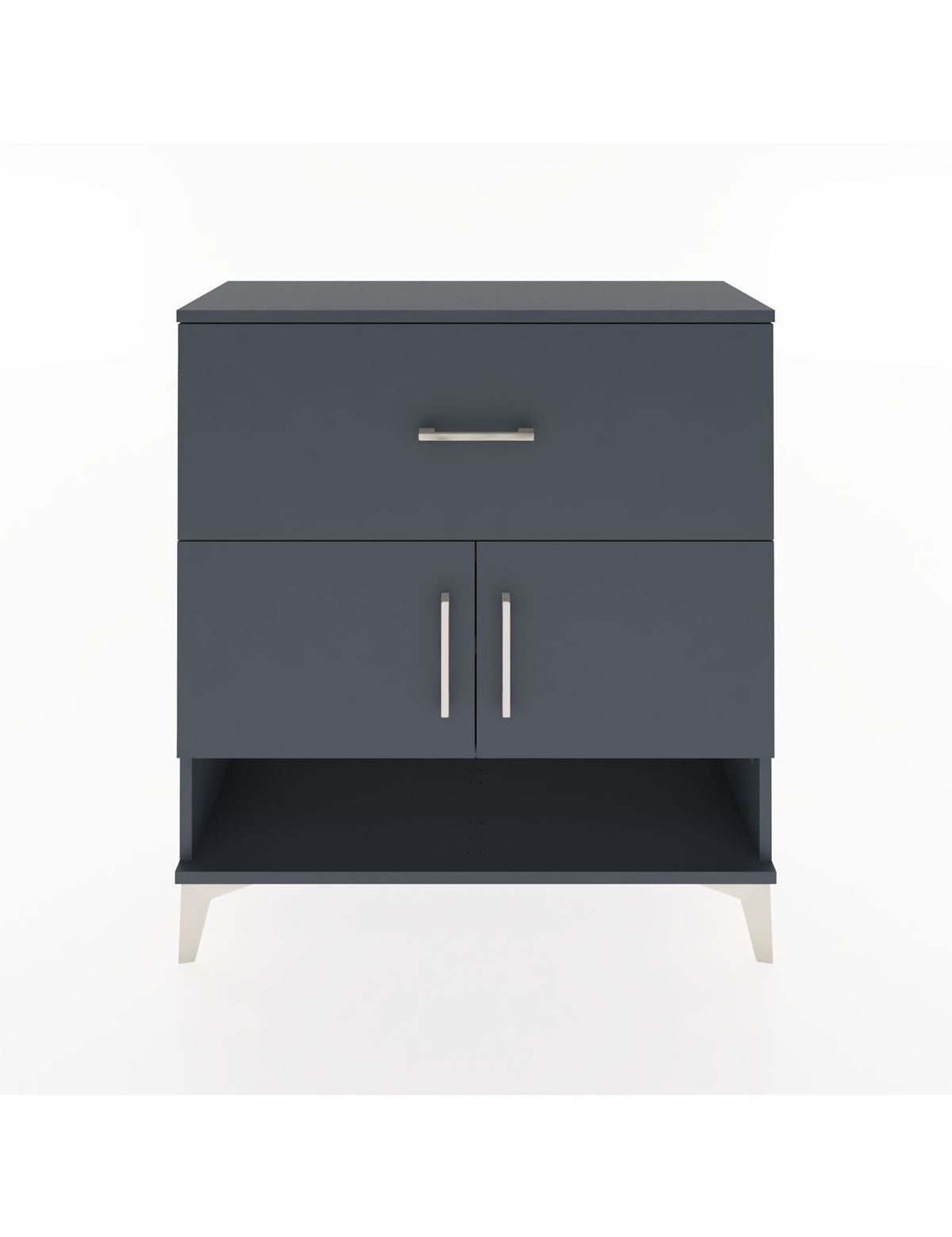 Arges Şifonyer 2 Raflı Tek Çekmeceli 2 Kapaklı 88x30x96 - S04M050V5A